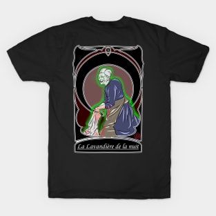 La lavandiere de la nuit - folklore francais T-Shirt